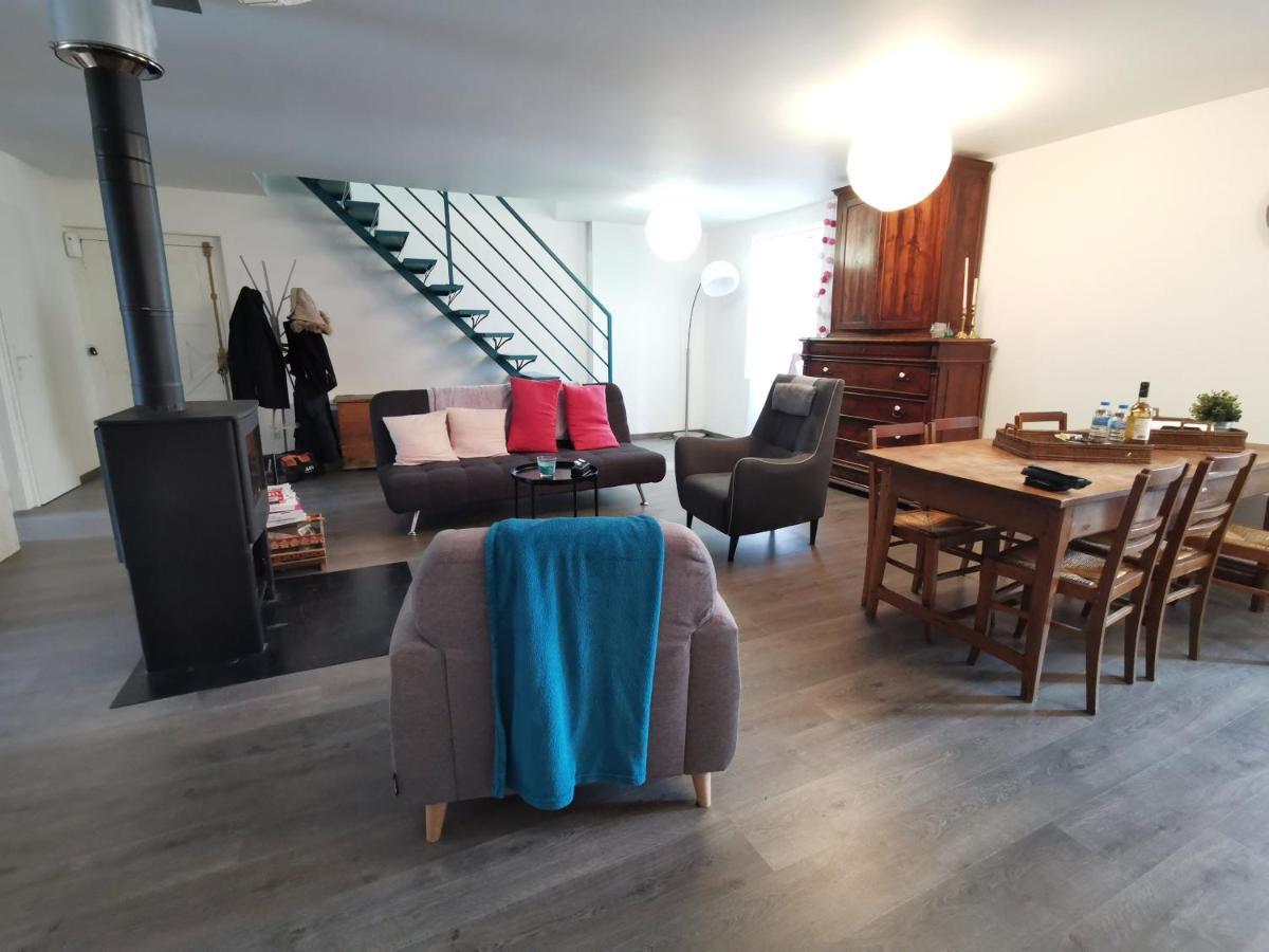 Le Monrepos Avec Jacuzzi Nordique Apartamento Bielle Exterior foto